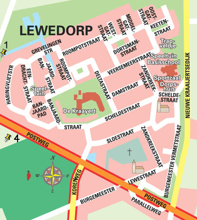  AnyWay Productions www.anywayproductions.nl Plattegrond Lewedorp