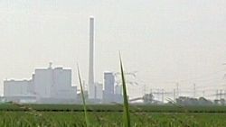 De huidige kolencentrale van EPZ