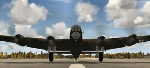 Een animatie van een Lancaster B MKIII